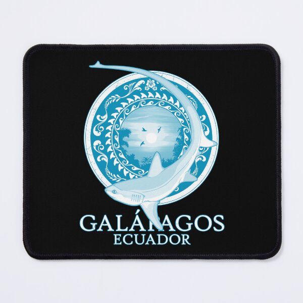 Item preview, Thresher shark Galápagos Ecuador designed and sold by NicGrayGraphic.