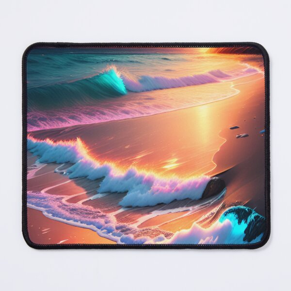 Item preview, "Glowing Beach" designed and sold by WomboCreates.