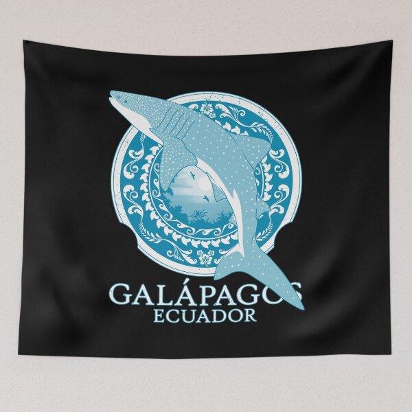 Item preview, Whale Shark Galápagos Ecuador designed and sold by NicGrayGraphic.