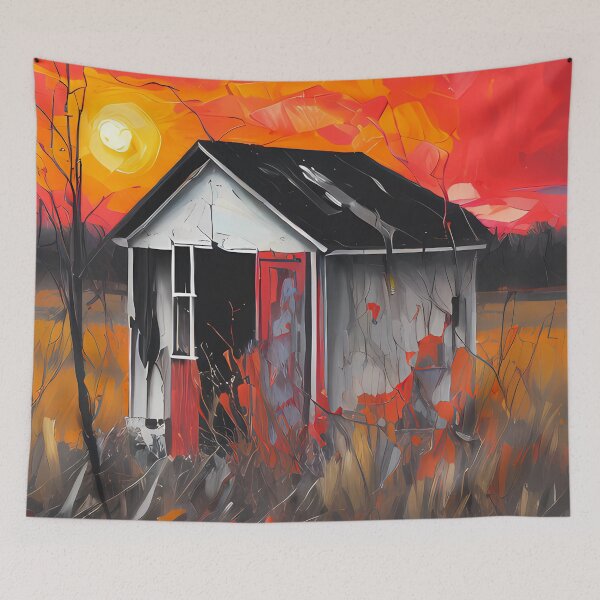 Item preview, The Abandoned Tool Shed designed and sold by GabrelleDerouin.