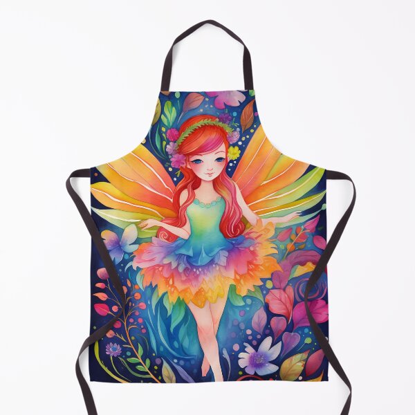 Item preview, Little Fairy in the Floral Garden designed and sold by Red Witch Art.