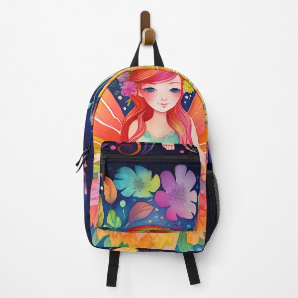 Item preview, Little Fairy in the Floral Garden designed and sold by Red Witch Art.