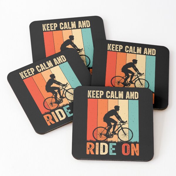Item preview, Bicycle Keep Calm and Ride On designed and sold by peacockcards.