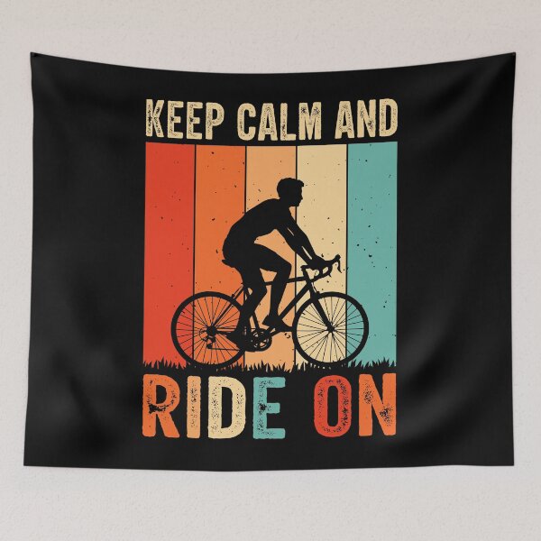 Item preview, Bicycle Keep Calm and Ride On designed and sold by peacockcards.
