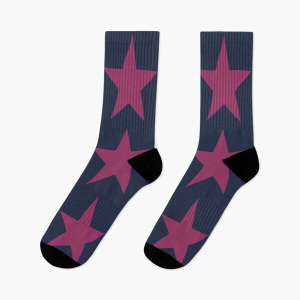 Item preview, LARGE MAROON RED and NAVY BLUE STARS  designed and sold by RachelMacht.