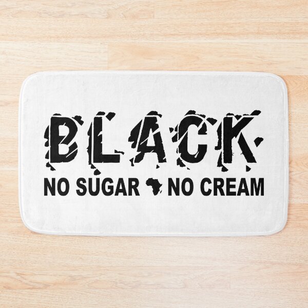 Item preview, Black; No Sugar; No Cream; designed and sold by StickerApe.