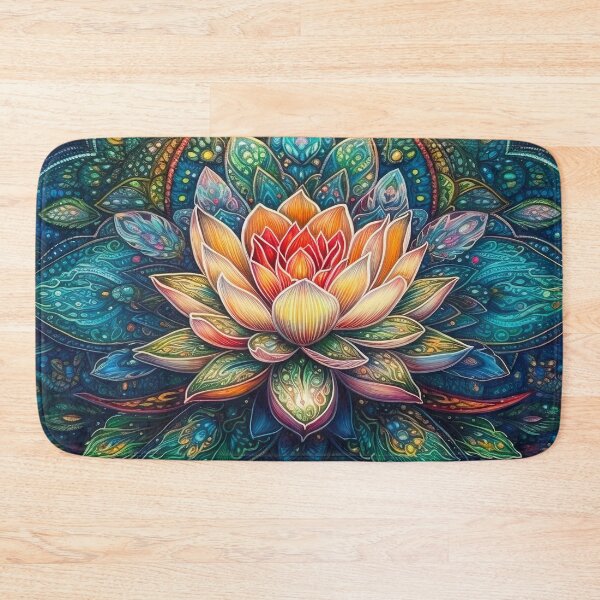 Item preview, Lotus Mandala 3 designed and sold by mark ashkenazi.