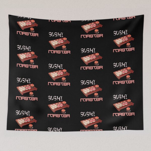 Item preview, Sushi Master (on Black) designed and sold by epinkb.