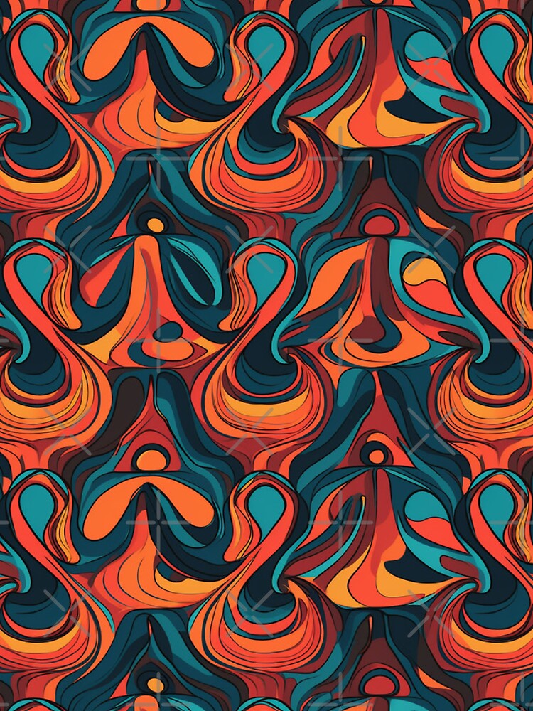 Thumbnail 4 of 4, iPhone Case, Abstract Pattern designed and sold by Relashio.