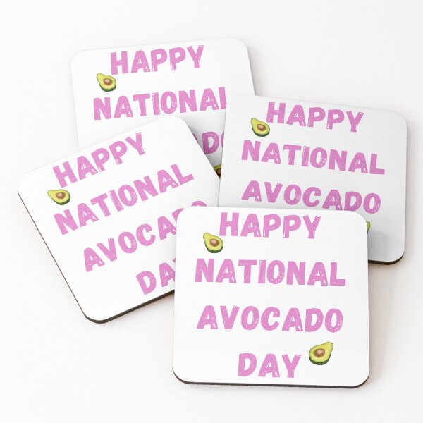 Item preview, Happy National Avocado Day designed and sold by Simo0455.