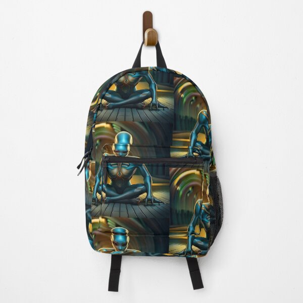 Item preview, Alien Meditation Blue designed and sold by stoicmoves.