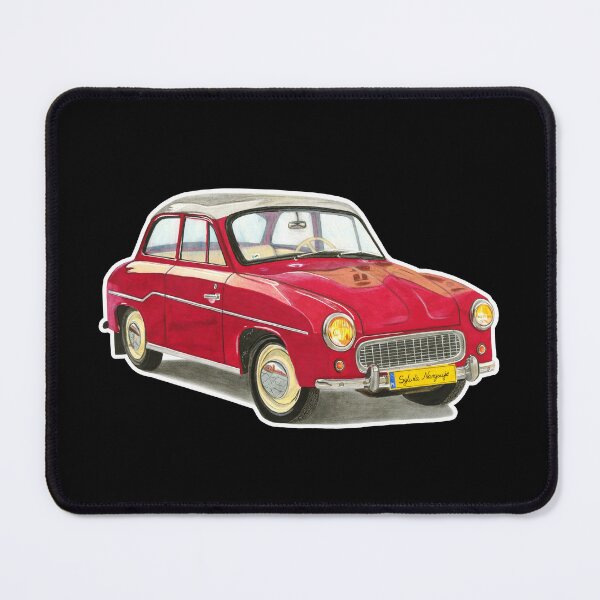 Item preview, Classic Polish Car - Syrena 103 designed and sold by SylwiaCarArt.
