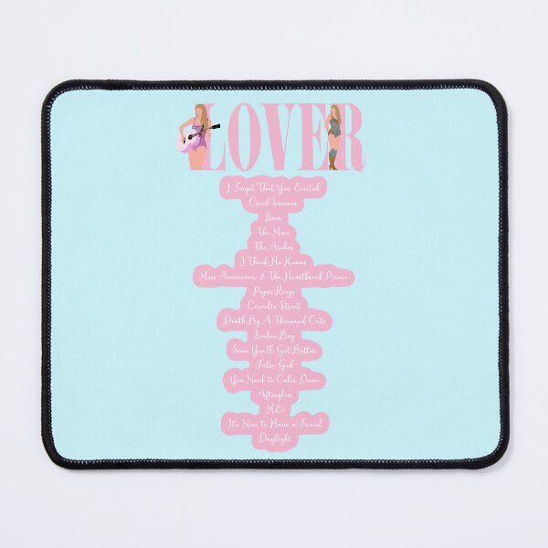 Item preview, Taylor Swift lover track list eras tour art  designed and sold by nerfie.