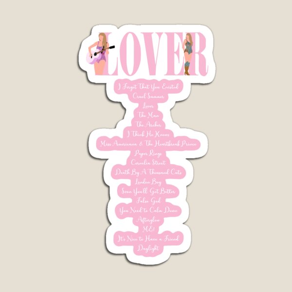 taylor swift lover the man pose | Sticker