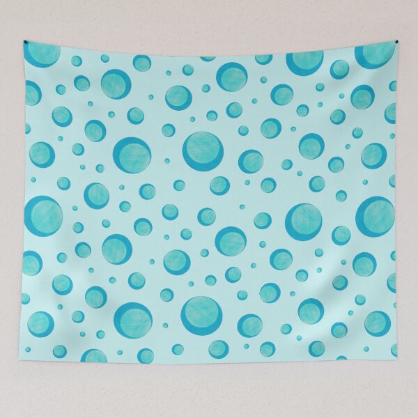Item preview, Bubbles pattern,watercolor designed and sold by cutecrazytshirt.