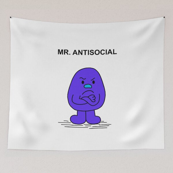 Item preview, Mr. Antisocial designed and sold by Scat the cat.