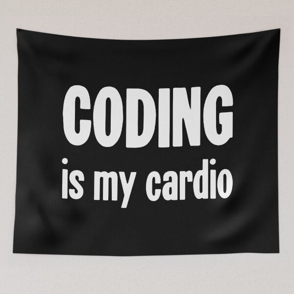 Item preview, Coding Is My Cardio designed and sold by Good-Looking Corpse.
