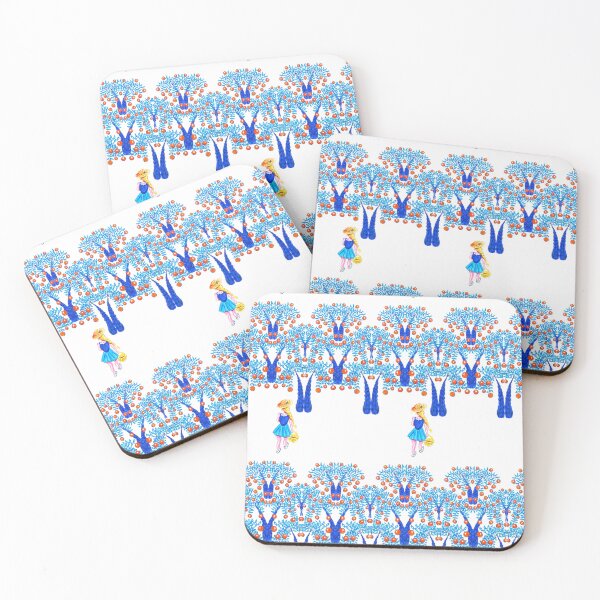 Item preview, Forest of yellow orange trees designed and sold by Anna Rivet.