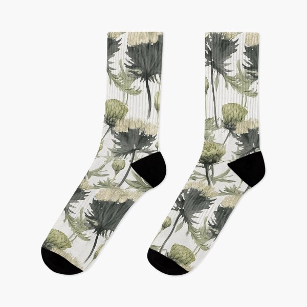 Item preview, WOW! Botanical pattern seamless flower green designed and sold by PolarInk.