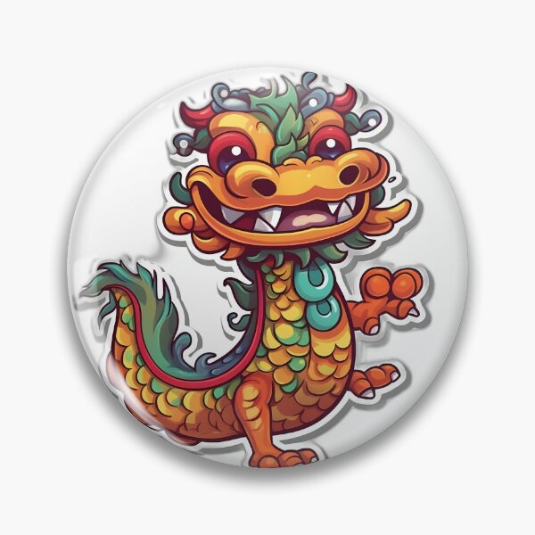 Artikelvorschau, Fröhlicher Chinesischer Drache entworfen und verkauft von China Little.