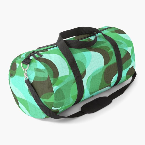 Item preview,  Retro 70s Groovy Waves - Green and mint designed and sold by Michelebuttons.