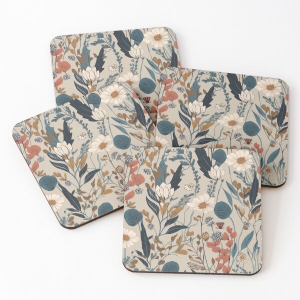 Item preview, Botanical pattern seamless flower vintage designed and sold by PolarInk.