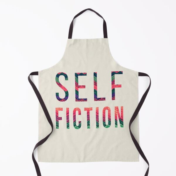 Item preview, "SELF FICTION" saying, colorful font, lettering designed and sold by Time4Space.