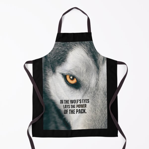 Item preview, In the Wolfs Eyes Motivational Quote designed and sold by hiunlimit.