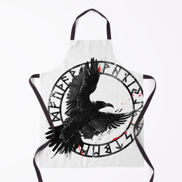 Item preview, Vegvisir Viking Rune with Ravens Hugin and Munin- Protection Rune, Valhalla. designed and sold by PhotoArtMC.
