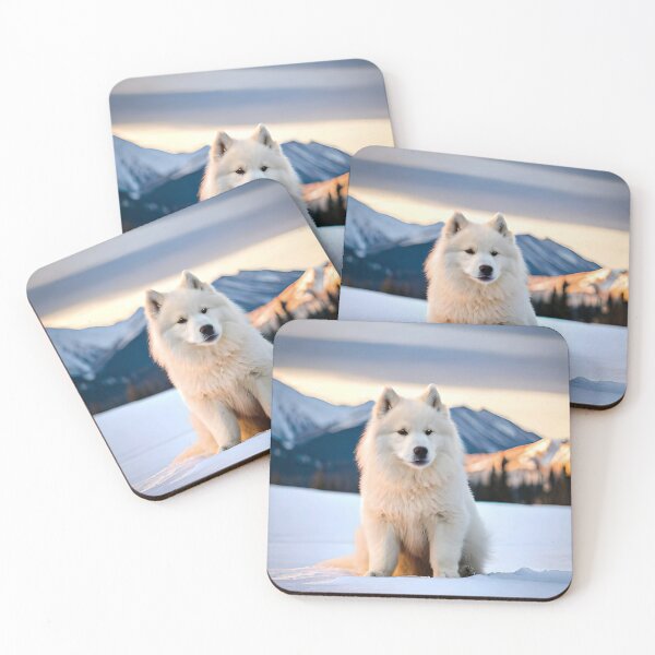 Item preview, Adorable Samoyed Dog Breed designed and sold by Printframes.