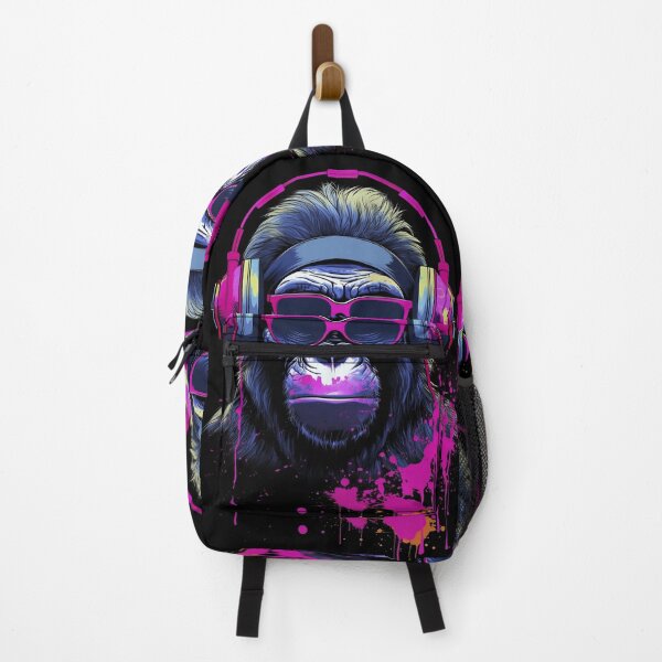 Item preview, Graffiti-Inspired Chimpanzee Ink and Paint Splatters designed and sold by Abili-Tees.