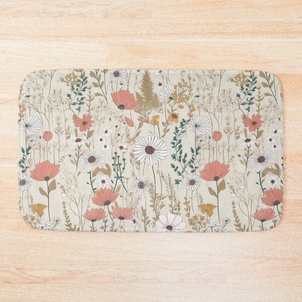 Item preview,  Botanical pattern seamless flower vintage designed and sold by PolarInk.