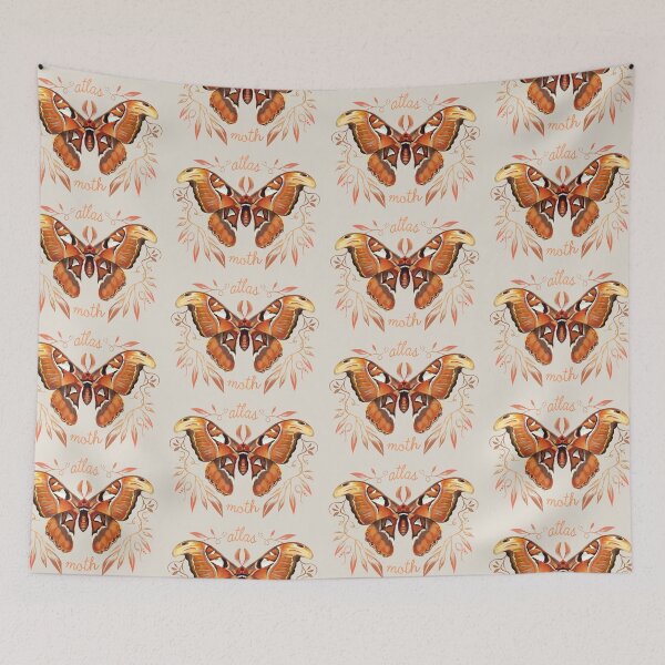 Item preview, atlas moth designed and sold by tropi-cat.