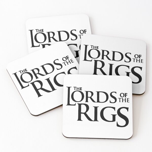 Item preview, The Lords Of The Rigs; designed and sold by StickerApe.