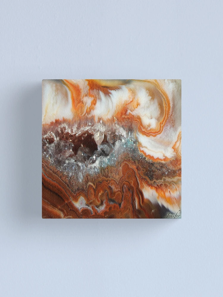 Imagen 1 de 3, Lienzo con la obra Geode, diseñada y vendida por Jenifer.