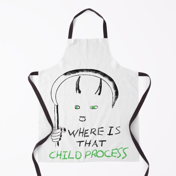 Item preview, Linux Child Process Reaper (black, green) designed and sold by orangejuice10.