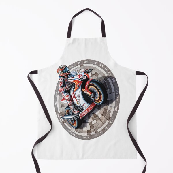 Item preview, A motorcyclist who tilted his bike at the entrance to the turn participating in MotoGP. designed and sold by Andrew Shishkin.