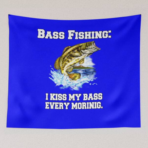 Item preview, Bass Fishing: I Kiss My Bass Every Morning designed and sold by fantasticdesign.