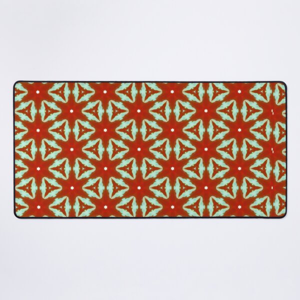 Item preview, Red, green and silver abstract art blending formless shapes by Code03 designed and sold by Code03.