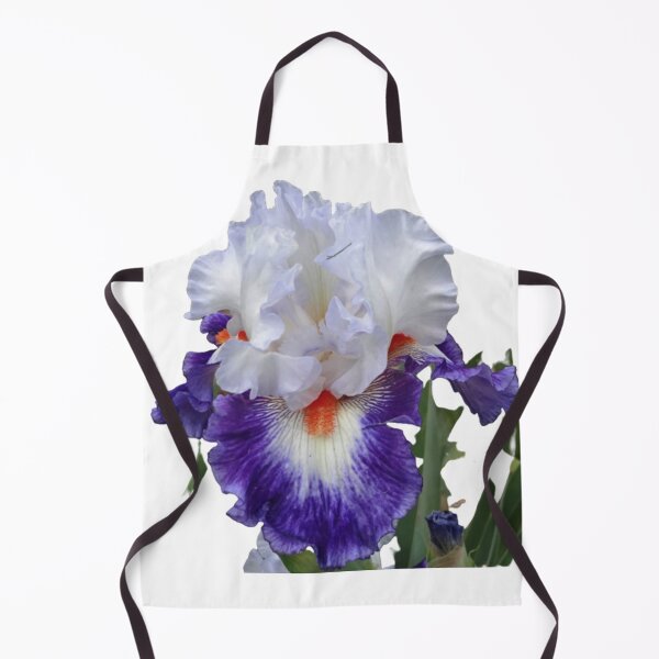 Item preview, White and Purple Iris designed and sold by CarolBeeDesigns.