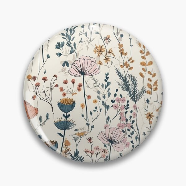 Item preview, Botanical pattern seamless flower vintage designed and sold by PolarInk.