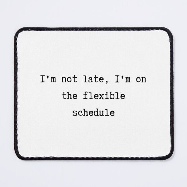 Item preview, Flexible schedule designed and sold by LeftoRight.