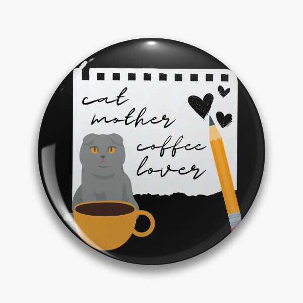 Item preview, Coffee lover cat mother designed and sold by ThingsByHerkiel.