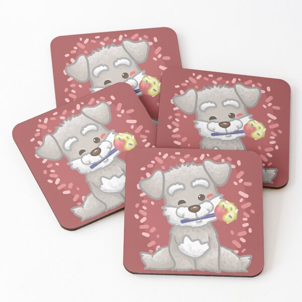 Item preview, Schnauzer Bitting a Lollipop designed and sold by Khotekmei.