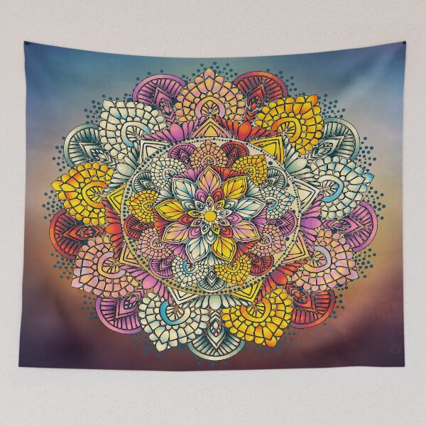 Item preview, lotus Mandala 4 designed and sold by mark ashkenazi.