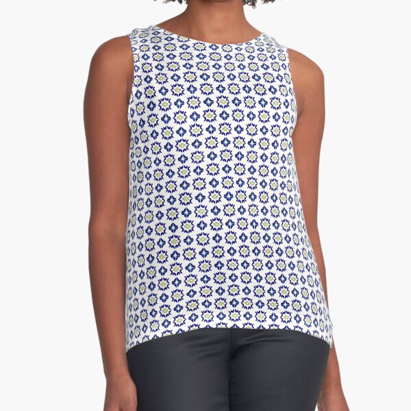 Nice Flowers for You Sleeveless Top