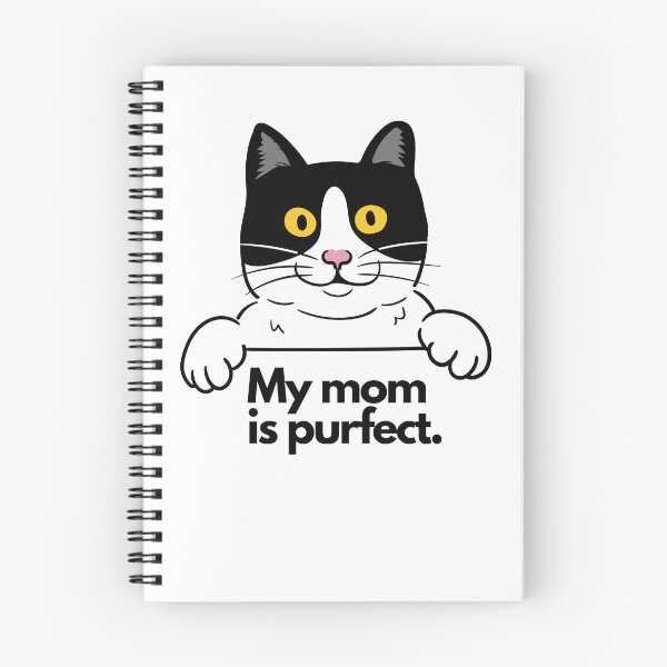 Item preview, My Mom is Purfect Cat Mom Cat Lover designed and sold by LivingTheDream7.