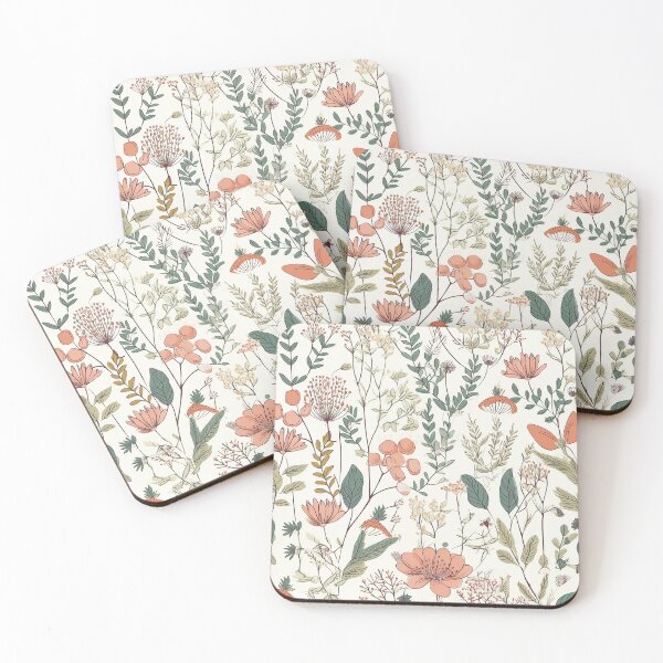 Item preview, Botanical pattern seamless flower vintage designed and sold by PolarInk.