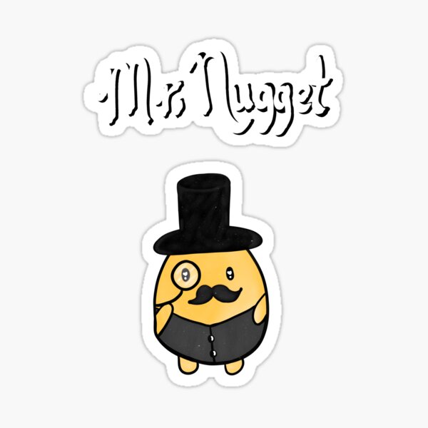 Mr. Nugget Sticker