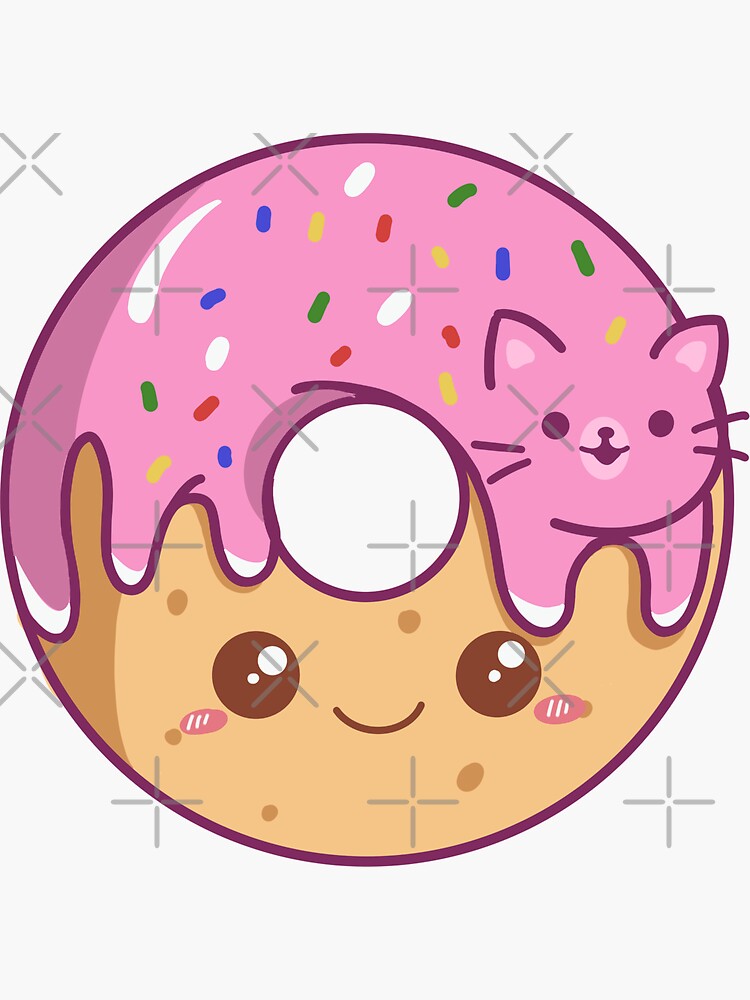 HOW TO DRAW A CUTE DONUT KAWAII EASY STEP BY STEP, DIBUJOS KAWAII